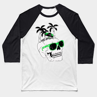 Summer skeleton Baseball T-Shirt